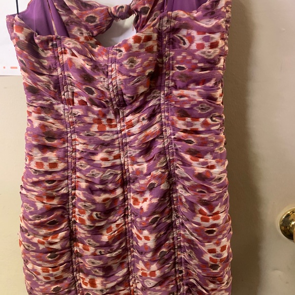 Zara spaghetti strap, puckered mini dress - Picture 8 of 8